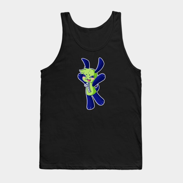 Bark bark woof woof !! (Gir) Tank Top by Rainb0w-S0da